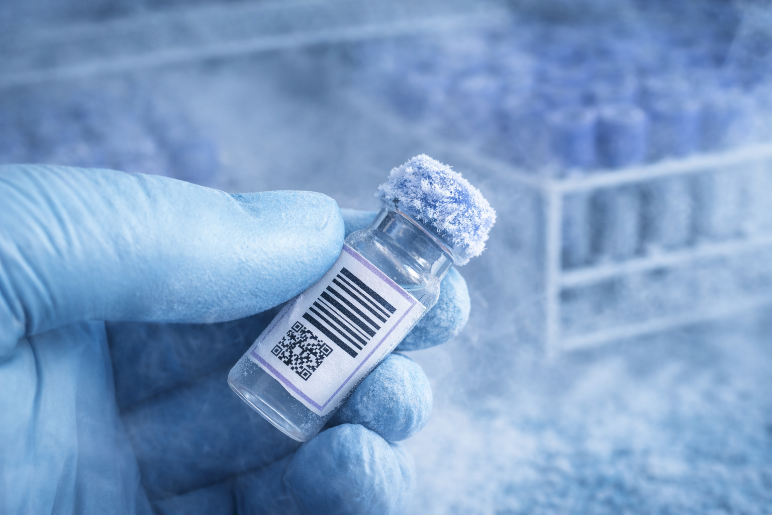 Cryogenic label program example