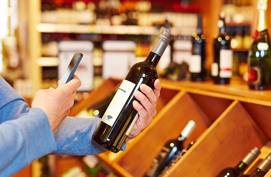 NFC applications for wine and spirits brands