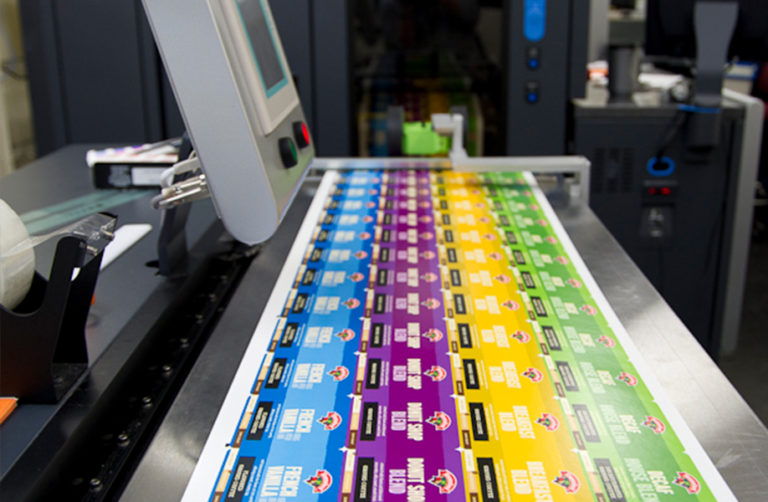 Digital printing for labels