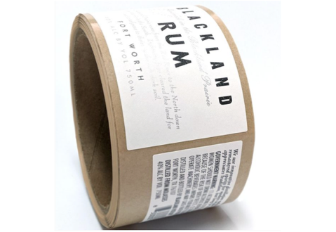 A roll of labels