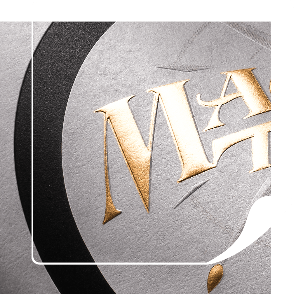 Custom Foil Stamped Label Printing Resource Label Group