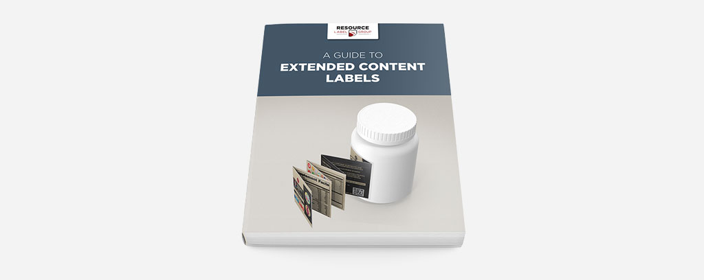 Extended content (ECL) label guide cover