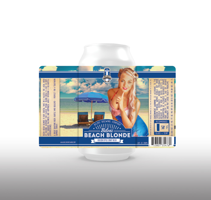 Custom beer label can mockup for Franklin Darter Ale Beer