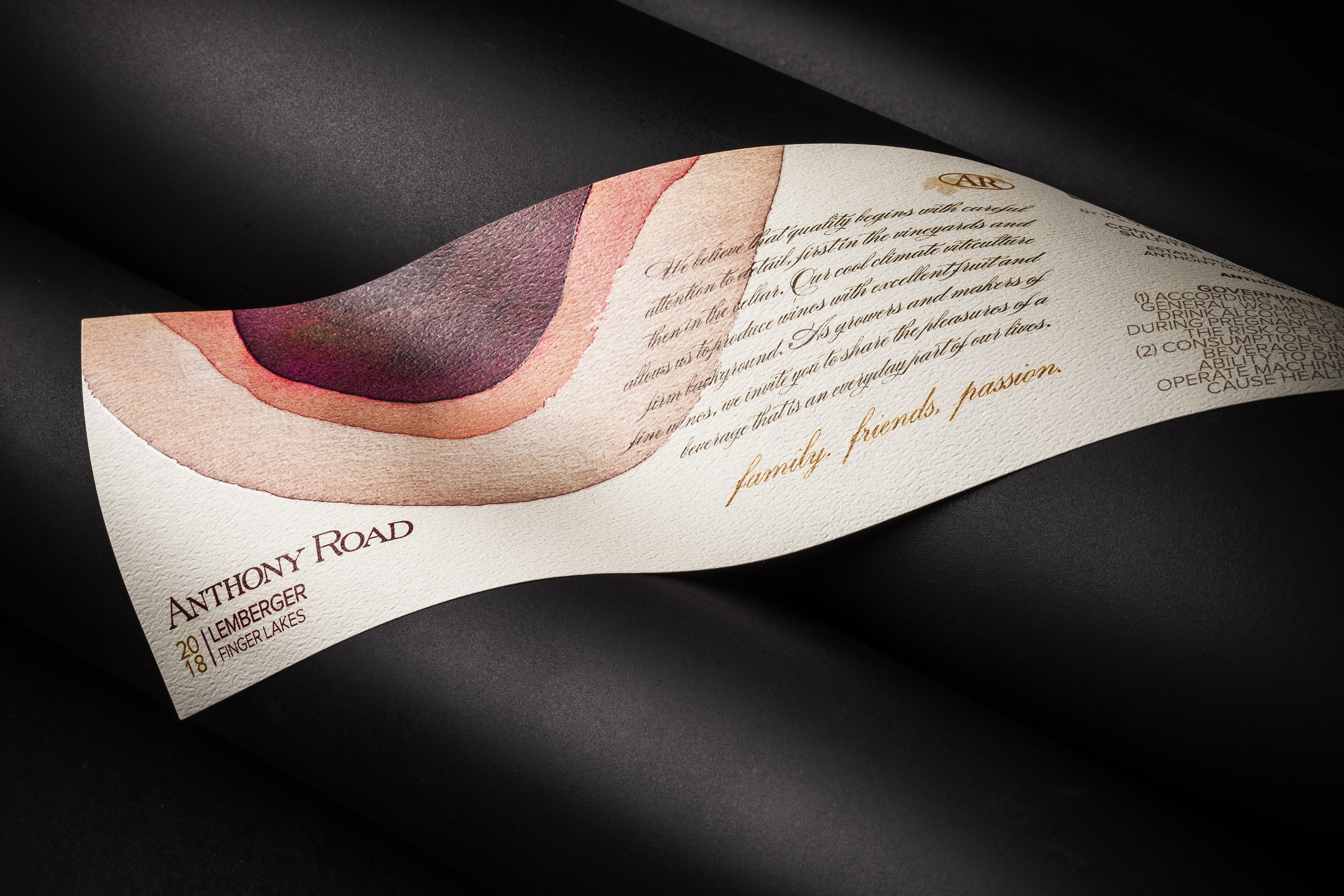 Cost Conscious Luxury Labels for Finger Lakes Winery