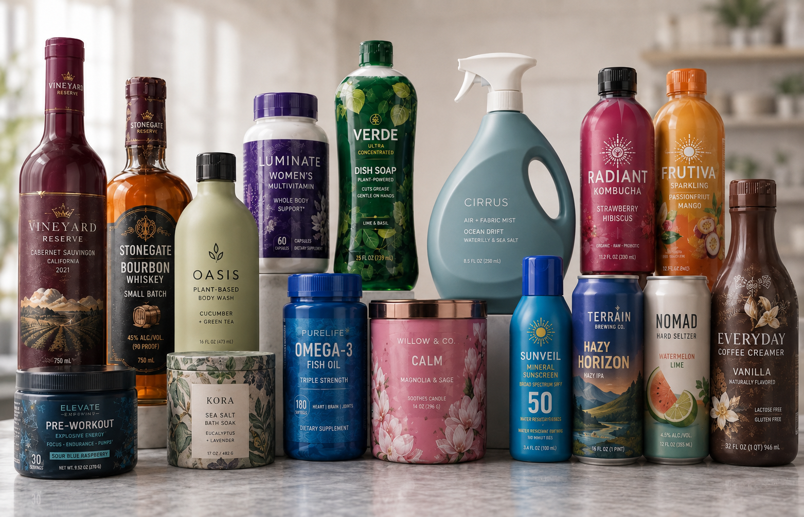 Shrink sleeve product applications across consumer categories
