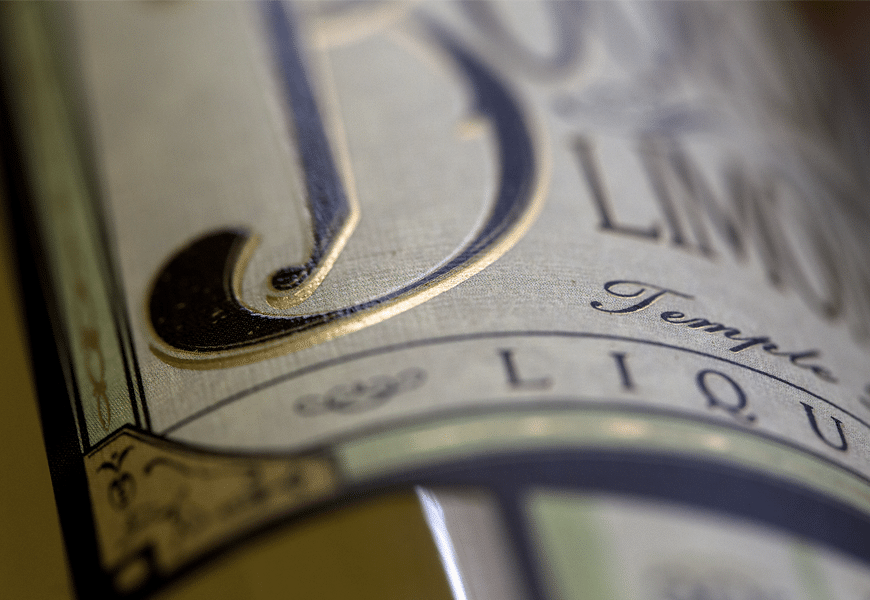 Premium paper materials for wine and spirits labels