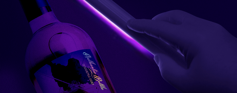 Authentication and brand protection label detail