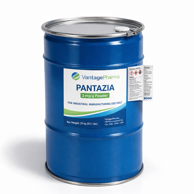 Industrial drum with extended content label application